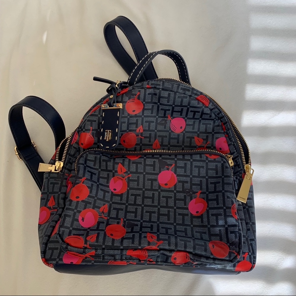 Cherry Tommy Hilfiger Small backpack